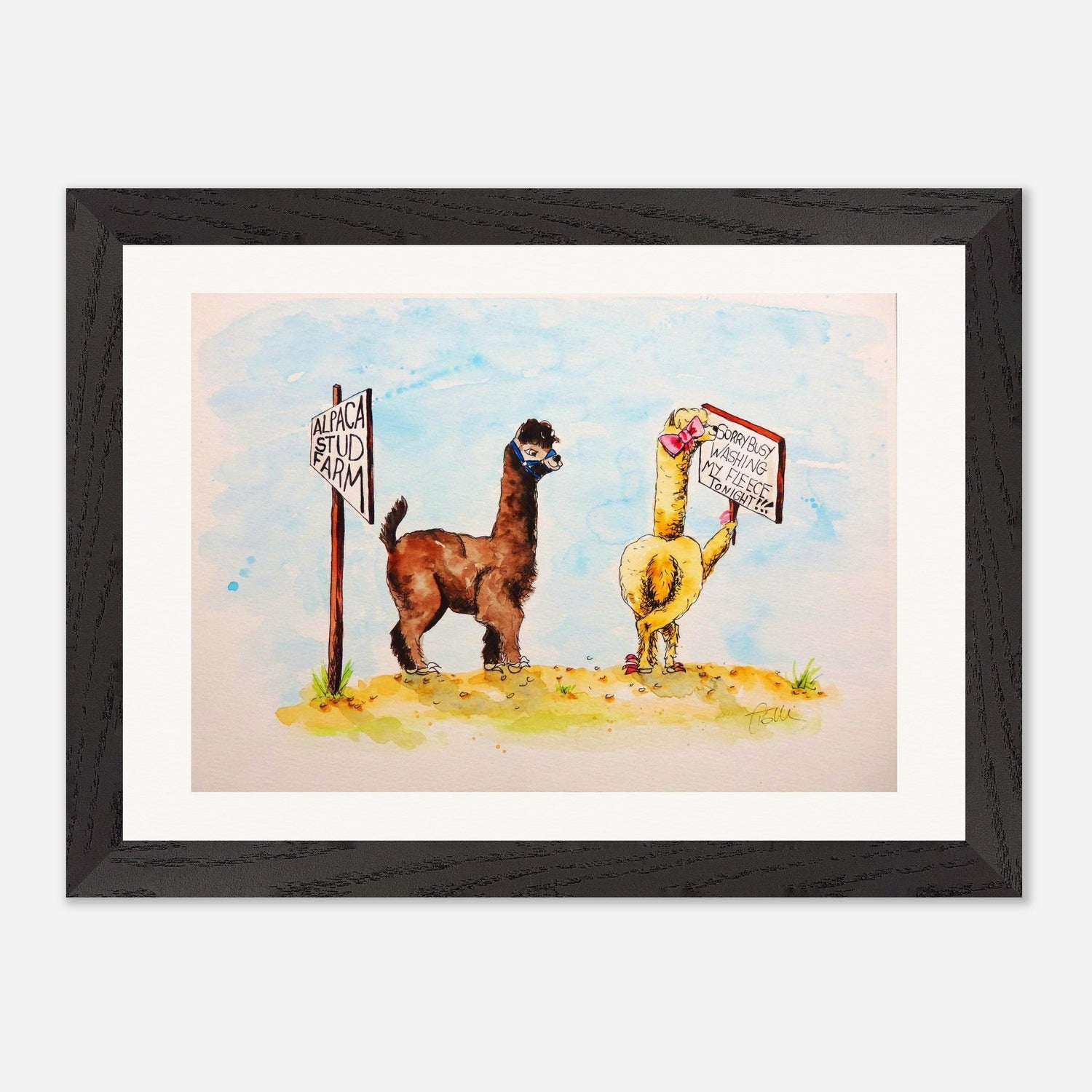 Premium Wooden Framed Poster With Museum-Quality Matte Paper