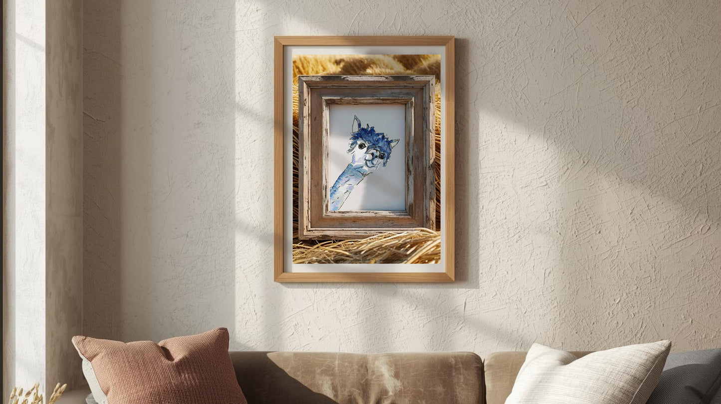 Bluebell - Giclée Fusion Art Poster