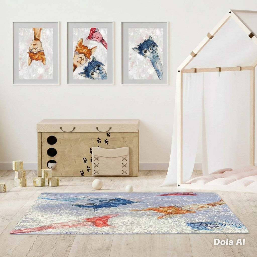 Sumptuous Soft Velvet Shimmer Indoor Rug – Alpaca Edition