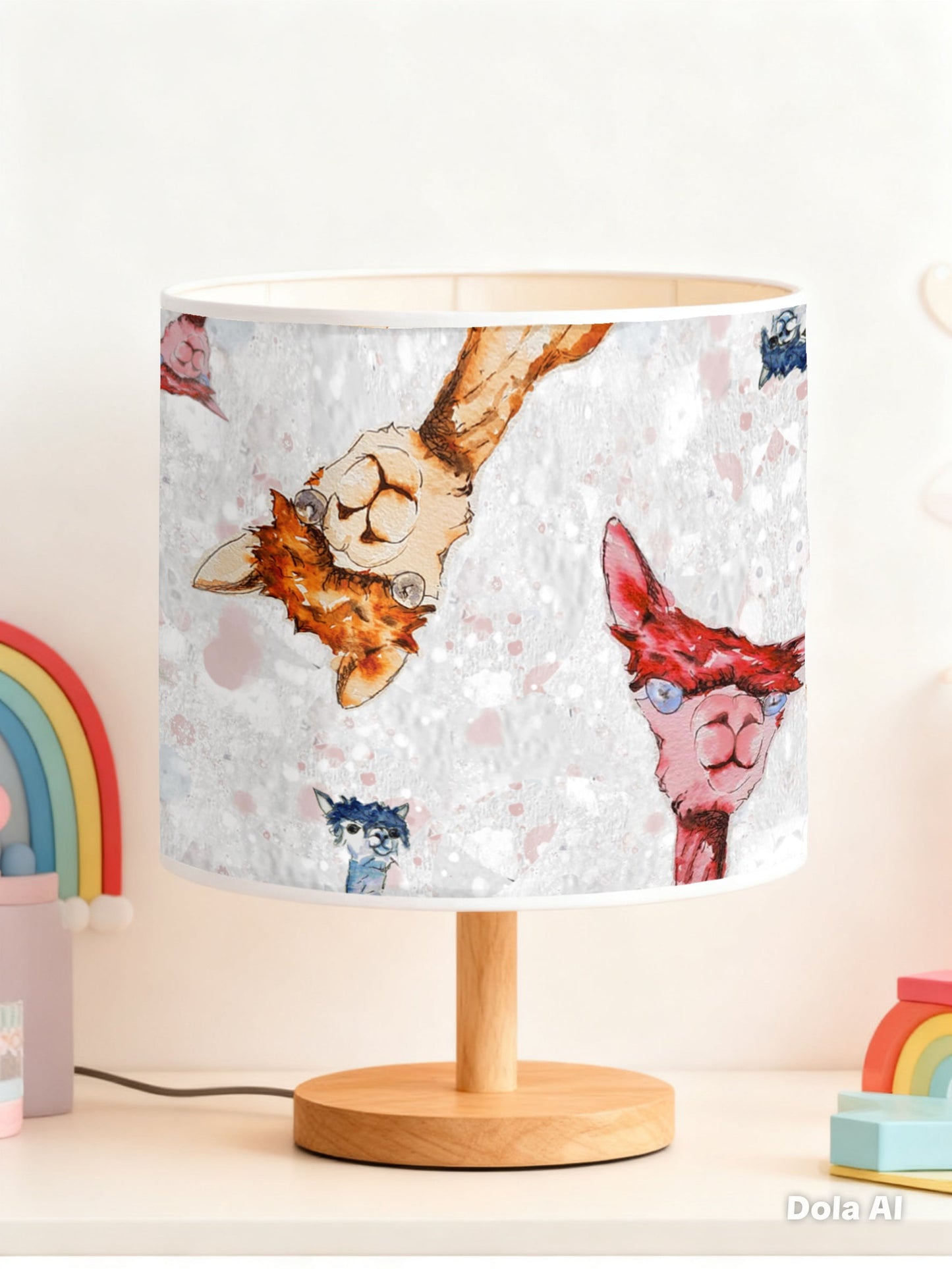 Fun Loving Alpaca Lampshade