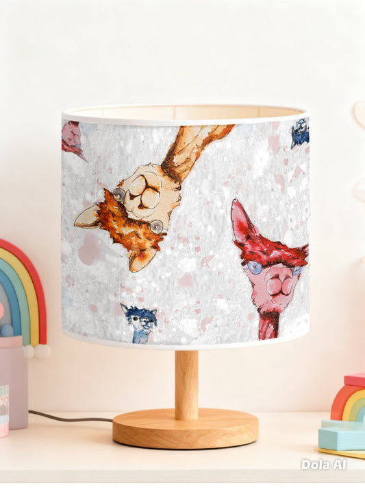 Fun Loving Alpaca Lampshade